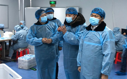 直面疫情擔(dān)當(dāng)責(zé)任，加班生產(chǎn)確保供需